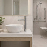 Fienza Isabella Care Solid Brass Tall Basin Mixer Chrome