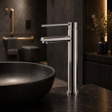 Fienza Isabella Care Solid Brass Tall Basin Mixer Chrome