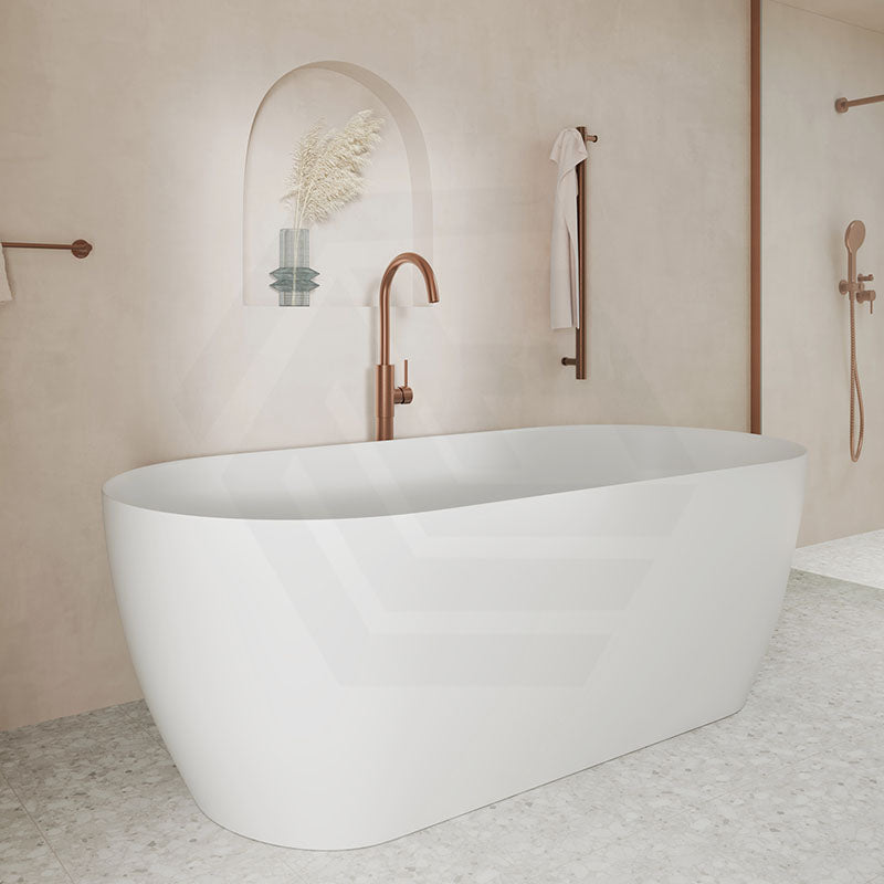 Fienza Kaya Solid Brass Floor Mounted Swivel Bath Mixer Various Colours Available