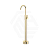 Fienza Kaya Solid Brass Floor Mounted Swivel Bath Mixer Various Colours Available