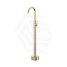 Fienza Kaya Solid Brass Floor Mounted Swivel Bath Mixer Various Colours Available