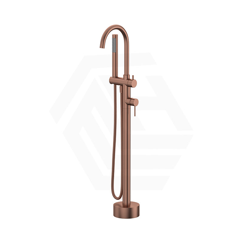 Fienza Kaya Floor Mounted Bath Mixer With Hand Shower In Various Colours