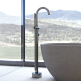 Fienza Kaya Floor Mounted Bath Mixer With Hand Shower In Various Colours