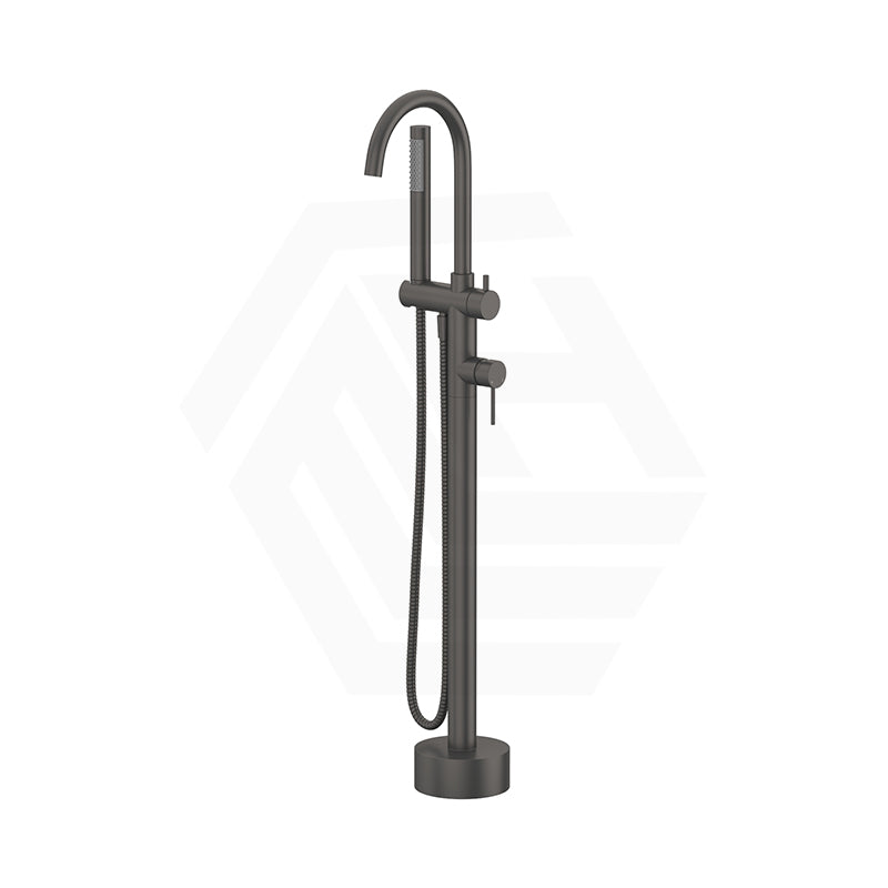 Fienza Kaya Floor Mounted Bath Mixer With Hand Shower In Various Colours