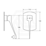Fienza Koko Care Wall Mixer Special Needs