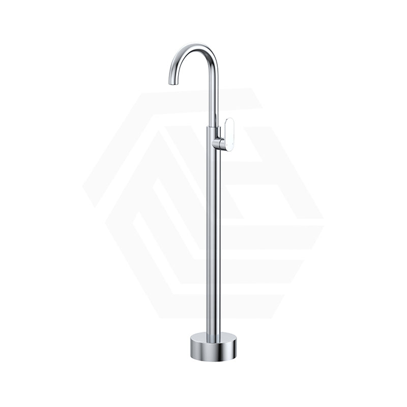 Fienza Empire Slim Floor Mounted Standing Bath Mixer Brass Variant Colour Available
