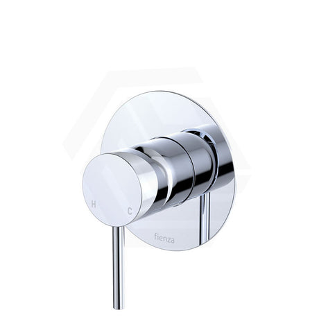 Fienza Kaya 100mm Wall Mixer, Large Round Plate Colour Available