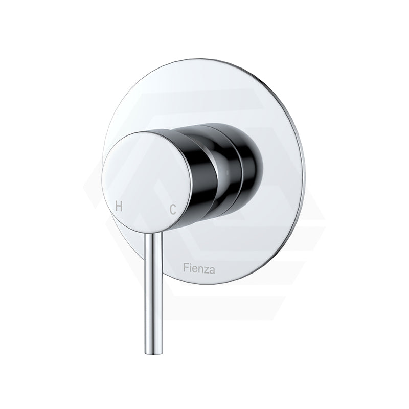 Fienza Kaya 100mm Wall Mixer, Large Round Plate Colour Available