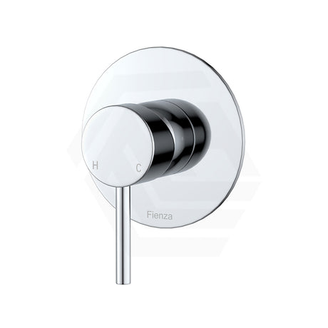 Fienza Kaya 100mm Wall Mixer, Large Round Plate Colour Available