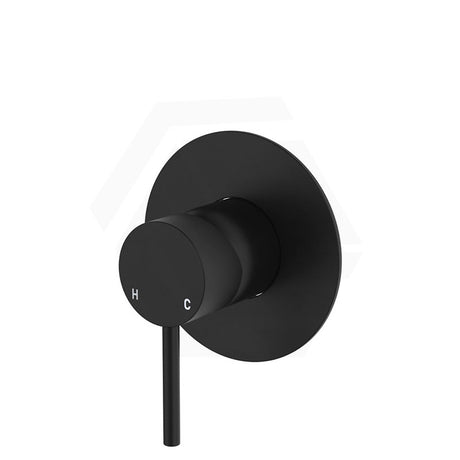 Fienza Kaya 100mm Wall Mixer, Large Round Plate Colour Available