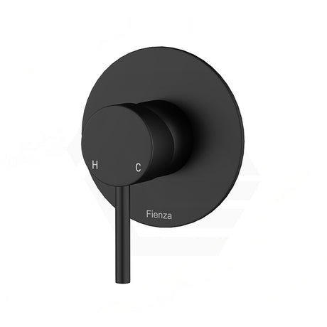 Fienza Kaya 100mm Wall Mixer, Large Round Plate Colour Available