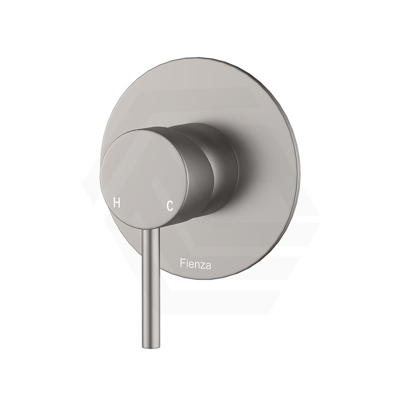 Fienza Kaya 100mm Wall Mixer, Large Round Plate Colour Available