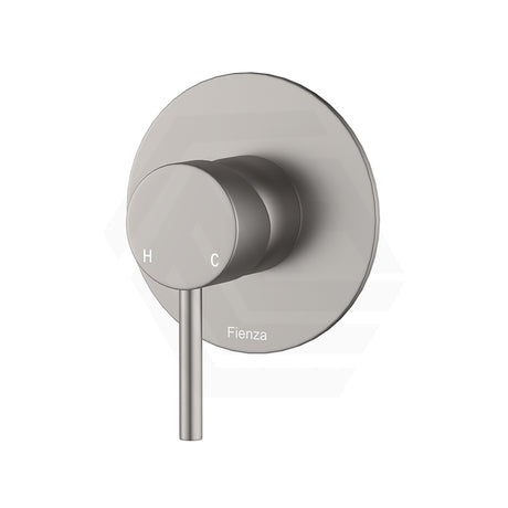 Fienza Kaya 100mm Wall Mixer, Large Round Plate Colour Available
