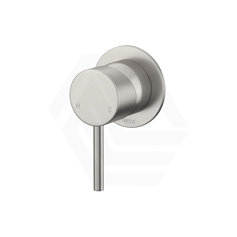 Fienza Kaya 65mm Wall Mixer, Small Round Plate Multi-Colour