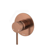 Fienza Kaya 100mm Wall Mixer, Large Round Plate Colour Available
