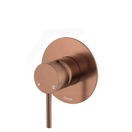 Fienza Kaya 100mm Wall Mixer, Large Round Plate Colour Available