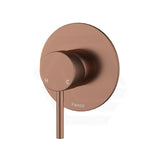 Fienza Kaya 100mm Wall Mixer, Large Round Plate Colour Available