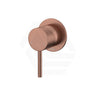 Fienza Kaya 65mm Wall Mixer, Small Round Plate Multi-Colour