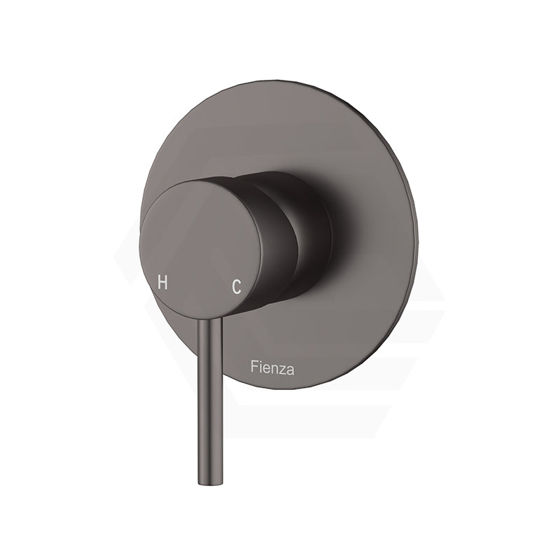 Fienza Kaya 100mm Wall Mixer, Large Round Plate Colour Available
