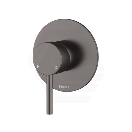 Fienza Kaya 100mm Wall Mixer, Large Round Plate Colour Available