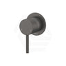 Fienza Kaya 65mm Wall Mixer, Small Round Plate Multi-Colour