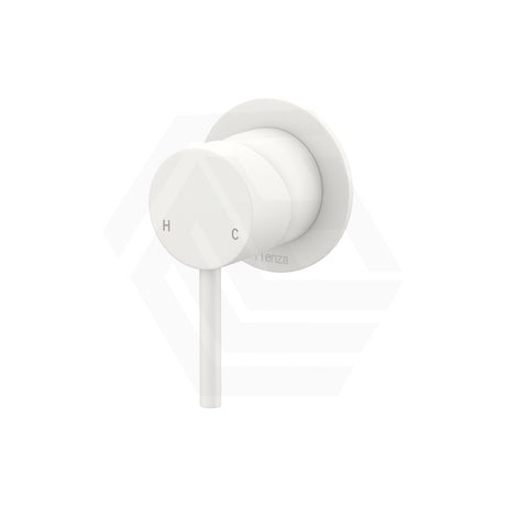 Fienza Kaya 65mm Wall Mixer, Small Round Plate Multi-Colour