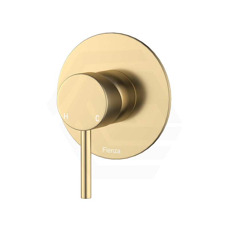 Fienza Kaya 100mm Wall Mixer, Large Round Plate Colour Available