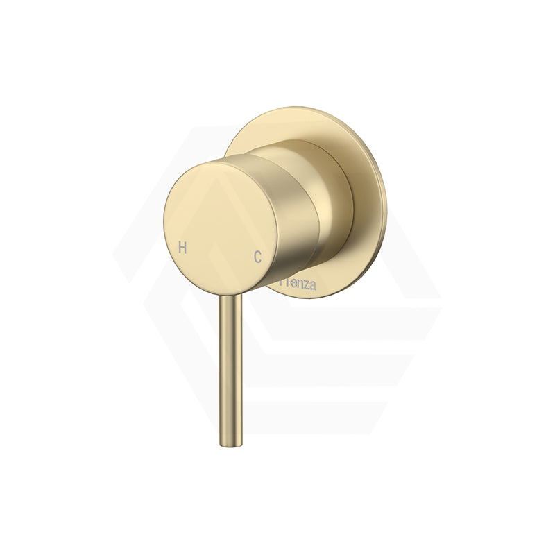 Fienza Kaya 65mm Wall Mixer, Small Round Plate Multi-Colour