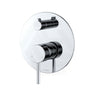 Fienza Kaya Wall Diverter Mixer with Large Round Plate Variant Colour Available