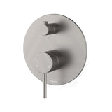 Fienza Kaya Wall Diverter Mixer with Large Round Plate Variant Colour Available