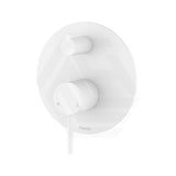 Fienza Kaya Wall Diverter Mixer with Large Round Plate Variant Colour Available