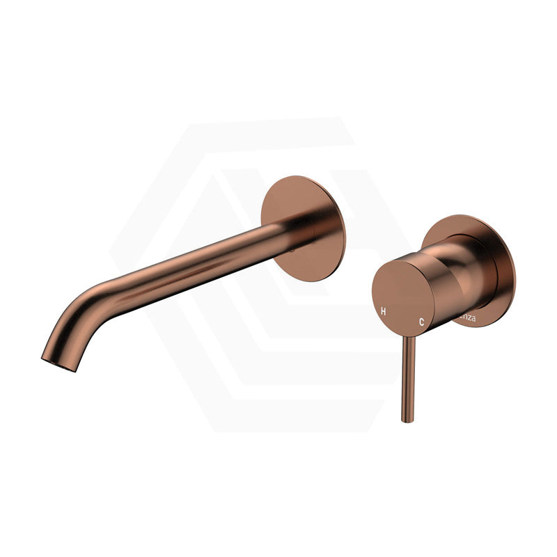 Fienza Kaya 160/200mm Spout Basin/Bath Wall Mounted Mixer Set Available in Various Colors