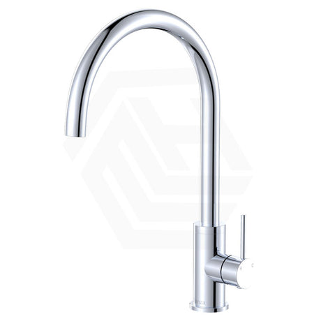 Fienza Kaya Stainless Steel Gooseneck Swivel Sink Mixer Various Colours Available