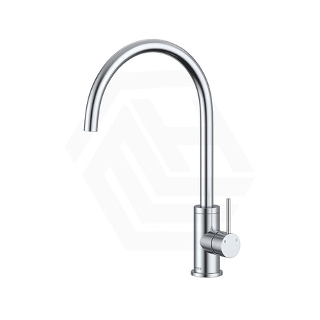 Fienza Kaya Stainless Steel Gooseneck Swivel Sink Mixer Various Colours Available