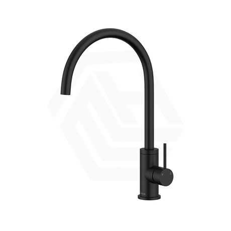Fienza Kaya Stainless Steel Gooseneck Swivel Sink Mixer Various Colours Available