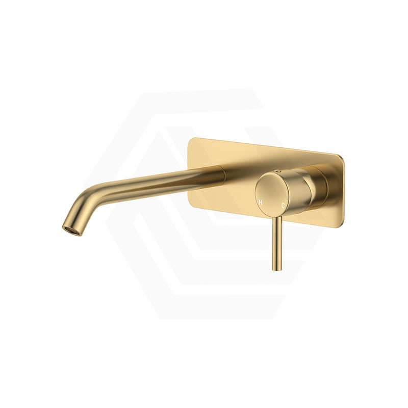 Fienza Kaya 160/200mm Outlet Wall Basin/Bath Mixer with Spout Variant Colour Available
