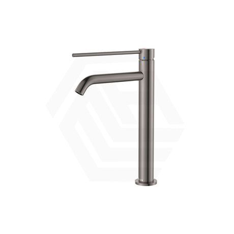 M#1(Gunmetal-Grey) Fienza Kaya Care Tall Basin Mixer Lead Free Stainless Steel