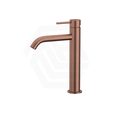 Fienza Kaya Solid Brass Round Medium Basin Mixer Tap Available in Various Colors