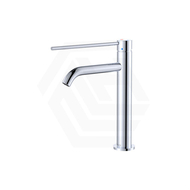 Chrome Fienza Kaya Care Medium Basin Mixer Lead Free Stainless Steel 