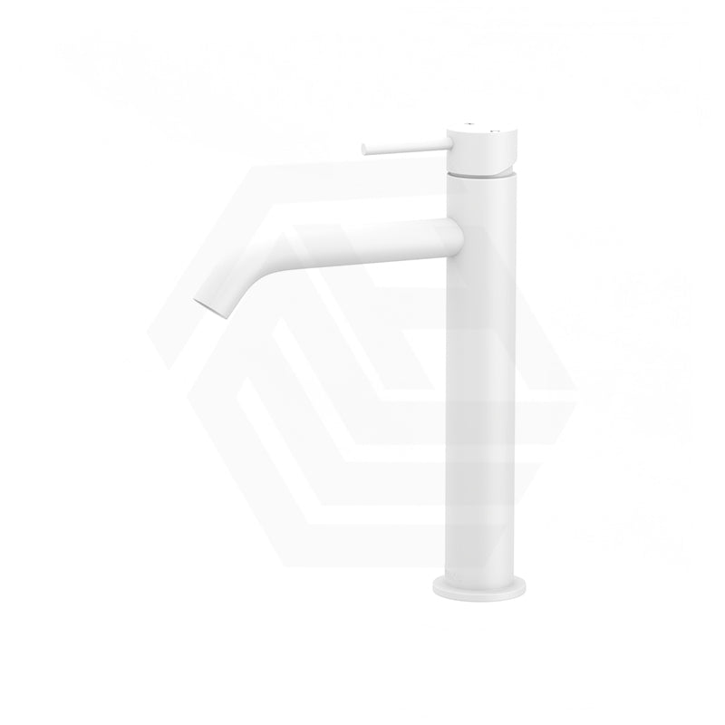 Fienza Kaya Solid Brass Round Medium Basin Mixer Tap Available in Various Colors
