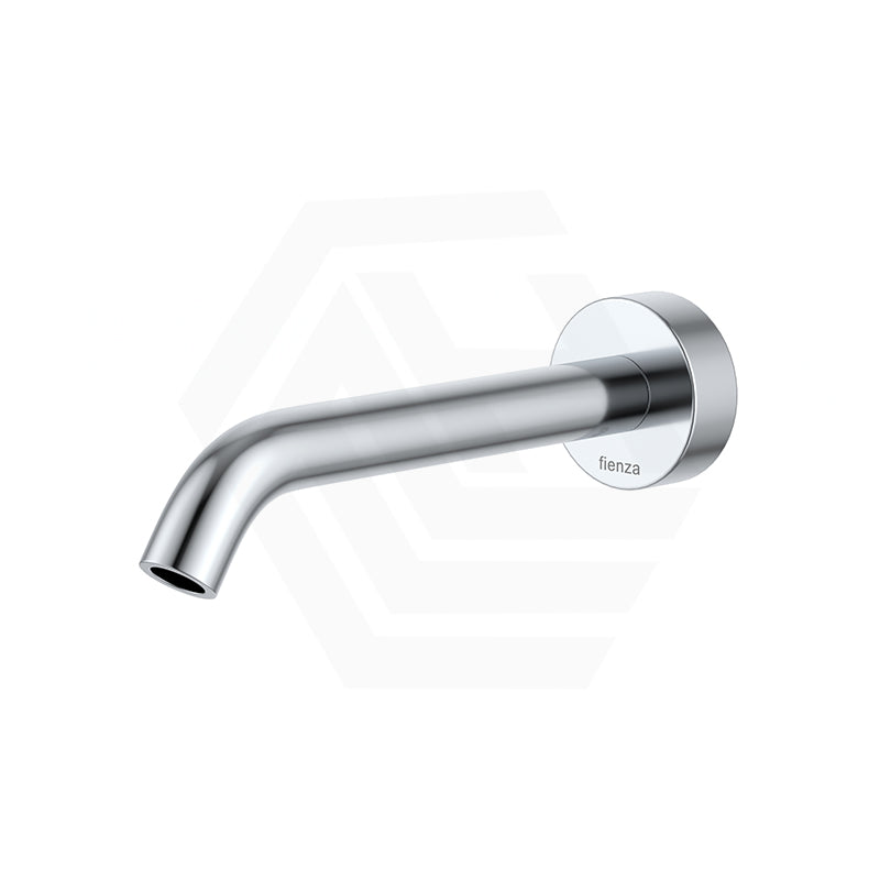 180mm Fienza Kaya Solid Brass Round Wall Spout for bathroom Colours Available
