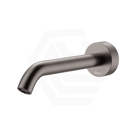 180mm Fienza Kaya Solid Brass Round Wall Spout for bathroom Colours Available