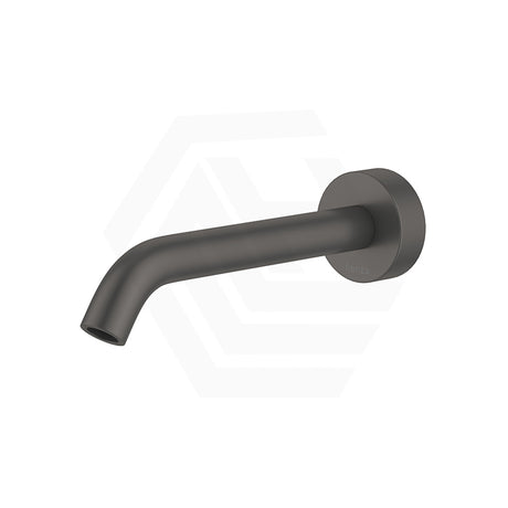 180mm Fienza Kaya Solid Brass Round Wall Spout for bathroom Colours Available