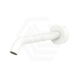 180mm Fienza Kaya Solid Brass Round Wall Spout for bathroom Colours Available