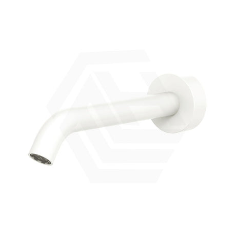 180mm Fienza Kaya Solid Brass Round Wall Spout for bathroom Colours Available