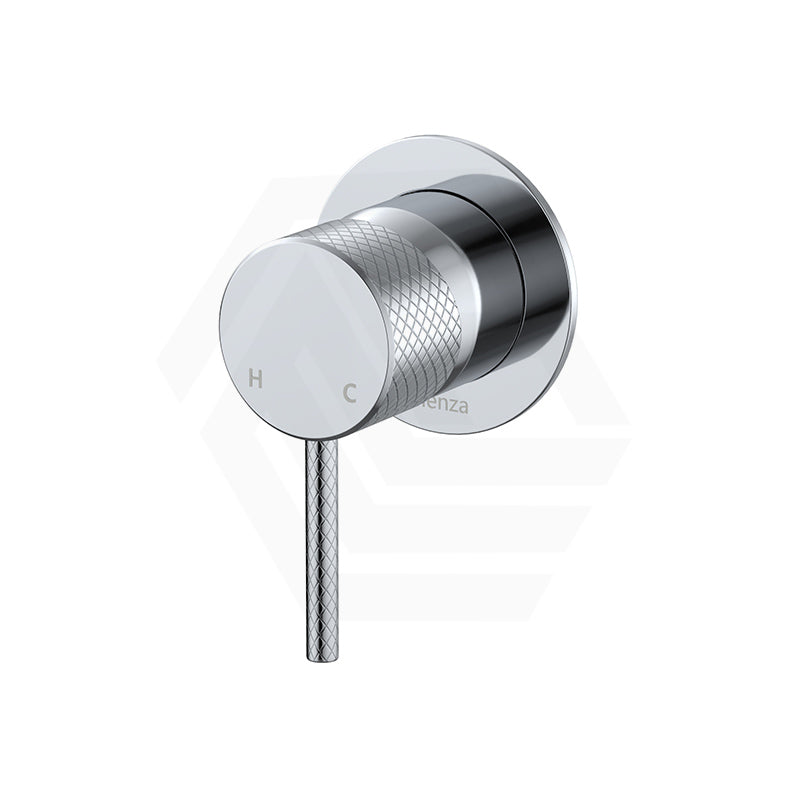 Fienza Axle Wall Mixer, 65mm Small Round Plate Available In Colours