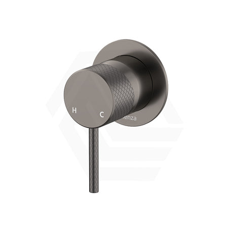 Fienza Axle Wall Mixer, 65mm Small Round Plate Available In Colours