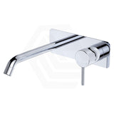 Fienza Axle 160/200mm Wall Basin/Bath Mixer Set Soft Square Plate Variant Colour Available