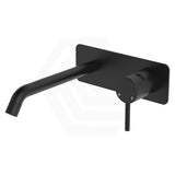 Fienza Axle 160/200mm Wall Basin/Bath Mixer Set Soft Square Plate Variant Colour Available