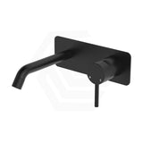Fienza Axle 160/200mm Wall Basin/Bath Mixer Set Soft Square Plate Variant Colour Available